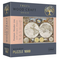 TREFL - Dřevěné puzzle 1000 - Mapa starověkého světa