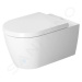 Geberit 111.355.00.5 NM3 - Modul pro závěsné WC s tlačítkem Sigma01, matný chrom + Duravit ME by