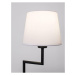 NOVA LUCE stolní lampa SAVONA černý hliník E27 1x12W 230V IP20 bez žárovky 9919152