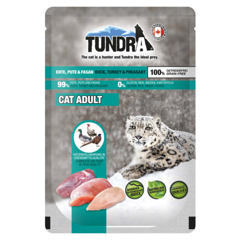 Tundra Cat kapsička, kachna, krůta a bažant 16× 85 g