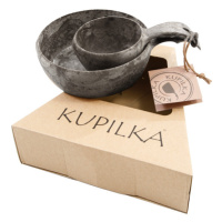 Kupilka sada KUKSA 210 ml + MISKA 550 ml - Kelo (BLACK)