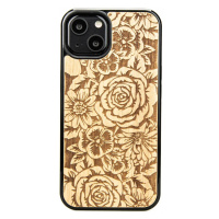 Pouzdro Bewood pro iPhone 13 Růže Aniegre