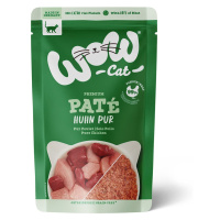 WOW CAT Adult čisté kuřecí maso 12 × 125 g