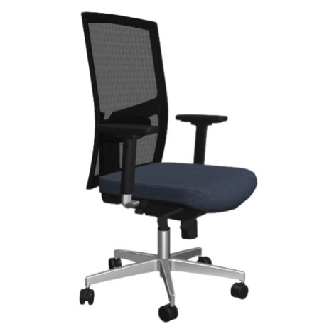 ALBA kancelářská židle GAME ŠÉF VIP, TB-synchro, tmavě modrá