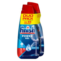 FINISH All-in-1 Gel do myčky na nádobí Shine & Protect 2 x 650 ml