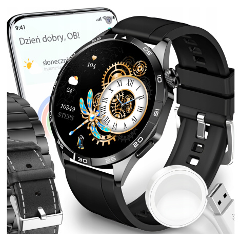 Chytré Hodinky Hodinky Menu Polské Pánské Hovory Amoled Smart Watch 3 Řemínky