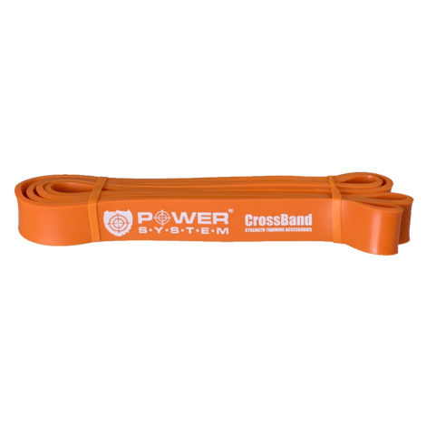 Power System Posilovací guma Cross Band - oranžová