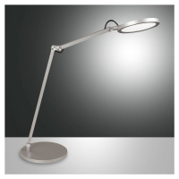 Fabas Luce LED stolní lampa Regina se stmívačem, hliník