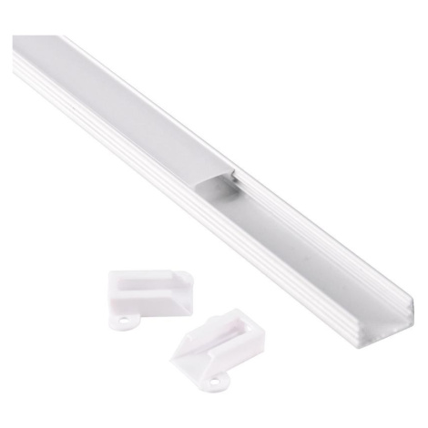 Hliníkový profil pro LED pásky, délka 1 m, barva: bílá POLUX