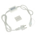 Xmas King XmasKing Napájecí kabel pro LED vánoční osvětlení PROFI 2-pin, 1,5m bílá