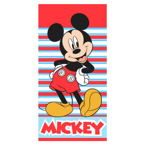 TipTrade Bavlněná froté osuška 70x140 cm - Veselý Mickey Mouse