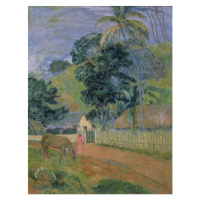 Obrazová reprodukce Landscape, 1899, Paul Gauguin, 30 × 40 cm