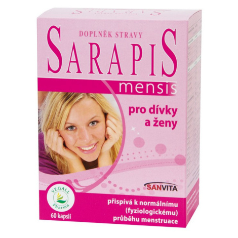 Vegall Pharma Sarapis Mensis 60 kapslí