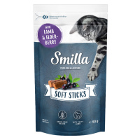 Výhodné balení Smilla Soft Sticks 3 x 50 g - jehněčí s bezinkami