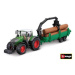 Bburago 1:50 Farm Traktor Fendt 1050 Vario + vyvážeč stromů