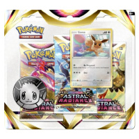 Pokémon TCG: Sword & Shield 10 Astral Radiance 3-Pack Blister - Eevee