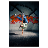 Fotografie Breakdancing, izusek, 26.7 × 40 cm