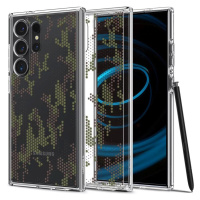 Kryt Spigen Ultra Hybrid, digital camo - Samsung Galaxy S24 Ultra (ACS07547)