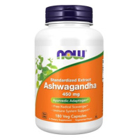 NOW Ashwagandha (Vitánie snodárná) extrakt, 450 mg