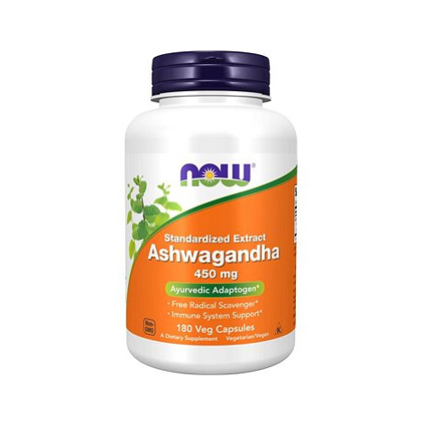 NOW Ashwagandha (Vitánie snodárná) extrakt, 450 mg NOW Foods