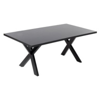 Černý jídelní stůl 180 cm LISALA, 58796