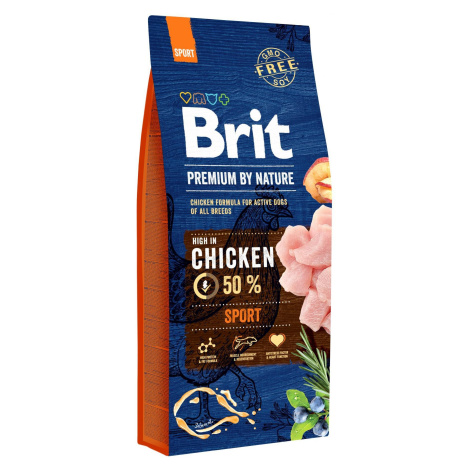 Brit Premium By Nature Dog Sport Chicken - 15kg