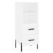 vidaXL Skříň highboard bílá 34,5 x 34 x 180 cm kompozitní dřevo