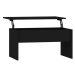 Shumee Konferenční stolek černý 80 × 50,5 × 41,5 cm kompozitní dřevo