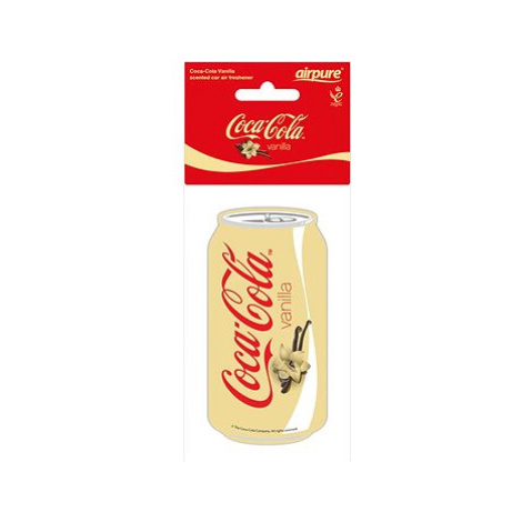 Airpure Coca-Cola závěsná vůně, vůně Coca Cola Vanilla - plechovka