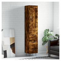 vidaXL Skříň highboard kouřový dub 34,5 x 34 x 180 cm kompozitní dřevo