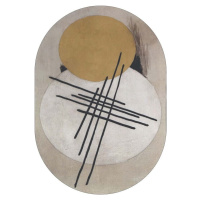 Žluto-béžový koberec 160x230 cm – Rizzoli