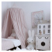 Cotton &amp; Sweets Baldachýn bavlněný pudrově růžový maxi