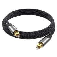 Vention Optical Fiber Toslink Audio Cable Aluminum Alloy Type 1M Gray