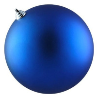 DECOLED Plastová koule, prům. 20 cm, modrá matná