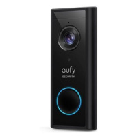 Eufy Video Doorbell 2K black (Battery-Powered) Add on only