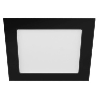 Hranaté podhledové LED svítidlo DOWNLIGHT CCT SQUARE IP44 6W černý