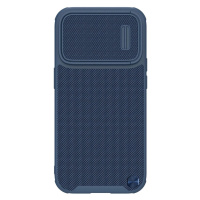 Nillkin Textured S Case iPhone 14 Pro obrněné pouzdro s krytem fotoaparátu modré