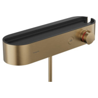 Sprchová baterie Hansgrohe ShowerTablet Select s poličkou 150 mm kartáčovaný bronz 24360140