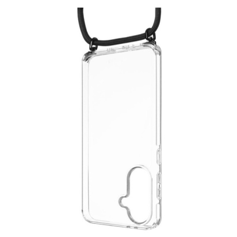 FIXED Pure Neck kryt s černou šňůrkou na krk pro Samsung Galaxy A36 5G/A56 5G