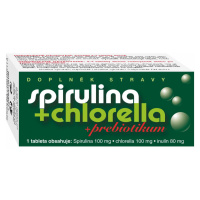 Naturvita Spirulina + Chlorella + Prebiotikum 90 tablet