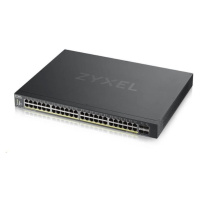 Zyxel XGS1930-52HP-EU0101F 52-port Smart Managed PoE Switch, 48x gigabit RJ45, 4x 10GbE SFP+, Po