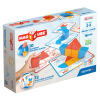 Geomag Magicube Blocks&Cards 16 dílků (magnetická stavebnice) - Geomag