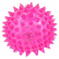 Hračka Dog Fantasy míč LED růžový 6cm