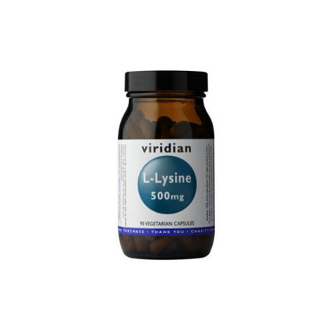 VIRIDIAN Nutrition L-Lysine 90 kapslí