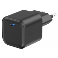 SWISSTEN SÍŤOVÝ ADAPTÉR GaN 1x USB-C 35W POWER DELIVERY ČERNÝ