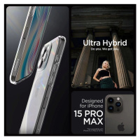 Spigen Ultra Hybrid Case pro iPhone 15 Pro Max - čirý