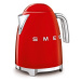 Rychlovarná konvice Smeg 50's style KLF03RDEU / 2400 W / 1,7 l / červená Varianta: ivi0