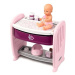 Smoby Postýlka k posteli s přebalovacím pultem Violette Baby Nurse 2v1