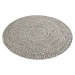 NORTHRUGS - Hanse Home koberce Kusový koberec Braided 105552 Melange kruh – na ven i na doma - 2