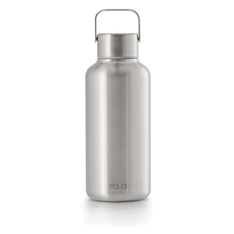 EQUA Timeless Steel 600 ml a 1000 ml lahev z nerezové oceli Velikost varianty: 600 ml